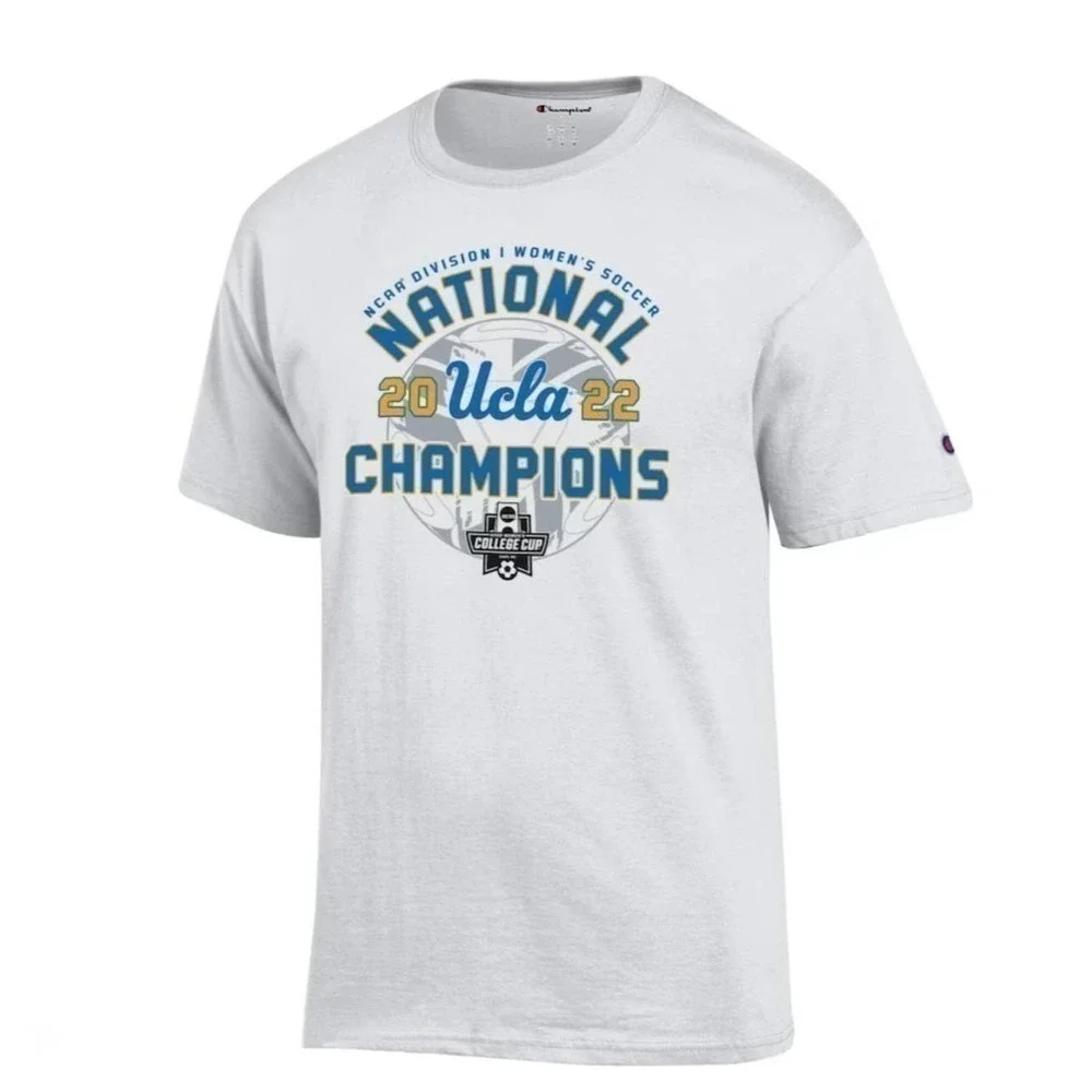 Champion UCLA Bruins NCAA Soccer T-Shirt White 3XL - Picture 3 of 10